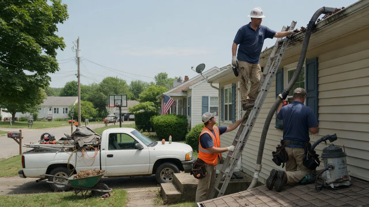 Gutter Installation in Thornville, OH near me